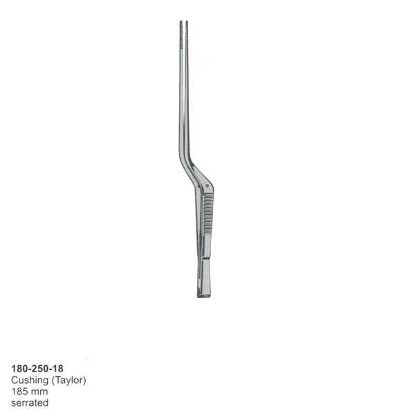 Bayonet-shaped Forceps